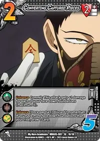 Converting Captured Pieces (UniVersus: My Hero Academia: Undaunted Raid)
