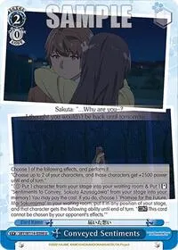 Conveyed Sentiments (Rascal Does Not Dream Series)