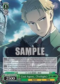 Cool Agent Twilight (SPY x FAMILY) — Weiss Schwarz Card Value