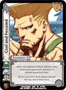 Cool and Focused (Street Fighter CCG)
