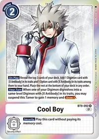Cool Boy Event Pack 4 (X Record) — Digimon Card Game Card Value