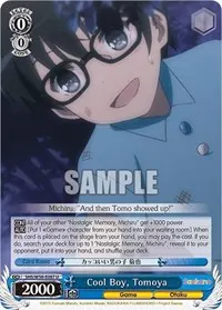 Cool Boy Tomoya (Saekano: How to Raise a Boring Girlfriend)