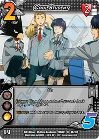 Cool Student (UniVersus: My Hero Academia)