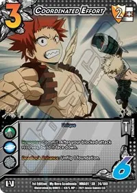 Coordinated Effort XR (UniVersus: My Hero Academia)