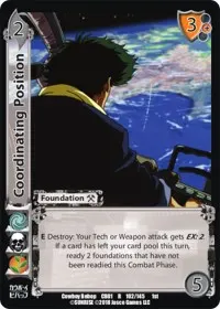 Coordinating Position (Cowboy Bebop)