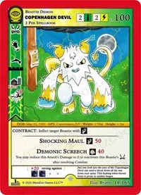 Copenhagen Devil (Seance: First Edition) — MetaZoo Card Value