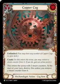 Copper Cog FAB351 (Flesh and Blood: Promo Cards)