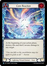 Core Reaction Blue (Omens of the Third Age)