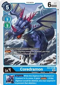 Coredramon EX3 018 (Draconic Roar)