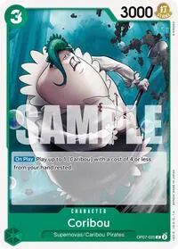 Coribou (500 Years in the Future) — One Piece Card Game Card Value