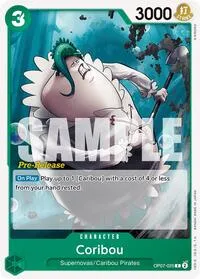Coribou (500 Years in the Future Pre-Release Cards) — One Piece Card Game Card Value