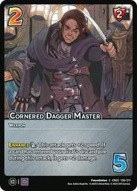 Cornered Dagger Master (Critical Role: Heroes of Exandria) — UniVersus Card Value