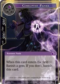 Corrupted Panda (Advent of the Demon King) — Force of Will Card Value