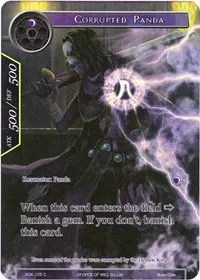 Corrupted Panda Full Art (Advent of the Demon King)