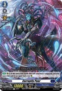 Corruptly Peer (D-BT13: Flight of Chakrabarthi) — Cardfight Vanguard Card Value