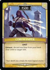 Corum Sniper (Betrayal)