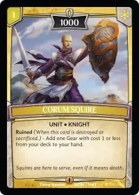 Corum Squire (Intro Decks - 2019)