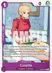 Cosette (Wings of the Captain)