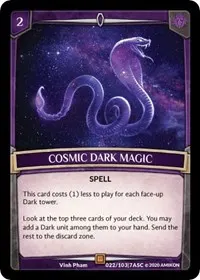 Cosmic Dark Magic (Ascension)