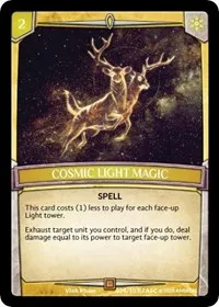 Cosmic Light Magic (Ascension) — Argent Saga TCG Card Value