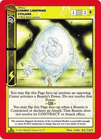 Cosmic Lightning Cyclone (UFO: First Edition)
