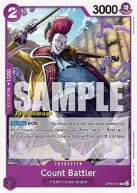 Count Battler (Wings of the Captain Pre-Release Cards)