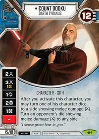 Count Dooku Darth Tyranus (Way of the Force)