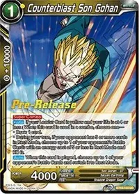 Counterblast Son Gohan (Rise of the Unison Warrior Pre-Release Cards)