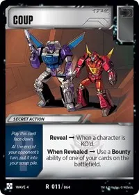 Coup (War for Cybertron: Siege II)