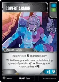 Covert Armor (War for Cybertron: Siege I)