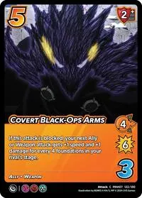 Covert Black Ops Arms (UniVersus: My Hero Academia: Girl Power)