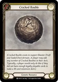 Cracked Bauble (Crucible of War)