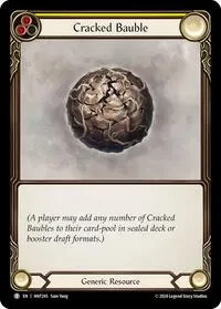 Cracked Bauble (The Hunted) — Flesh & Blood TCG Card Value
