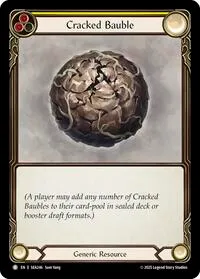 Cracked Bauble (High Seas) — Flesh & Blood TCG Card Value