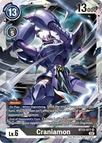 Craniamon (Versus Royal Knights) — Digimon Card Game Card Value