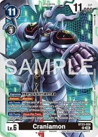 Craniamon (Hackers' Slumber) — Digimon Card Game Card Value