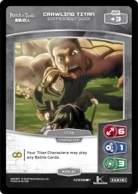 Crawling Titan Surprisingly Quick (Attack on Titan)