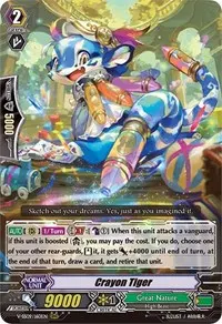 Crayon Tiger (V-SS09: Revival Selection)