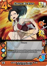 Create Bo Staff (UniVersus: My Hero Academia)