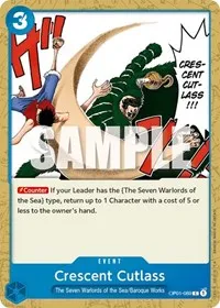 Crescent Cutlass (Romance Dawn) — One Piece Card Game Card Value