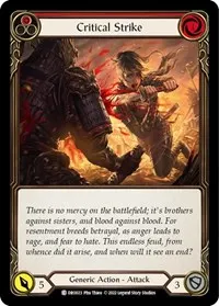 Critical Strike (Blitz Deck: Uprising - Dromai)