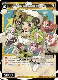 Crius Blessed Angel Parallel Foil (Curiosity Diva)
