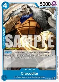 Crocodile (500 Years in the Future Pre-Release Cards)