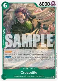 Crocodile (Starter Deck EX: Luffy & Ace) — One Piece Card Game Card Value
