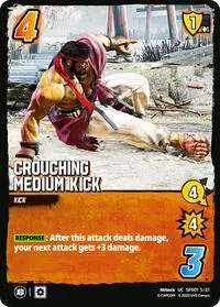 Crouching Medium Kick (Challenger Series: Street Fighter 6)