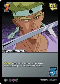 Cruel Intent (Yu Yu Hakusho: Dark Tournament)
