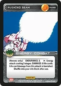 Crushing Beam (Panini: Heroes & Villains) — Dragon Ball Z TCG Card Value