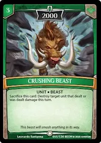 Crushing Beast (Echoes of Hokken)