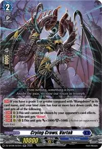 Crying Crows Vartak (DZ-BT08: Knights 0f Rebirth)