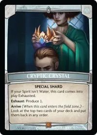 Cryptic Crystal (Betrayal) — Argent Saga TCG Card Value
